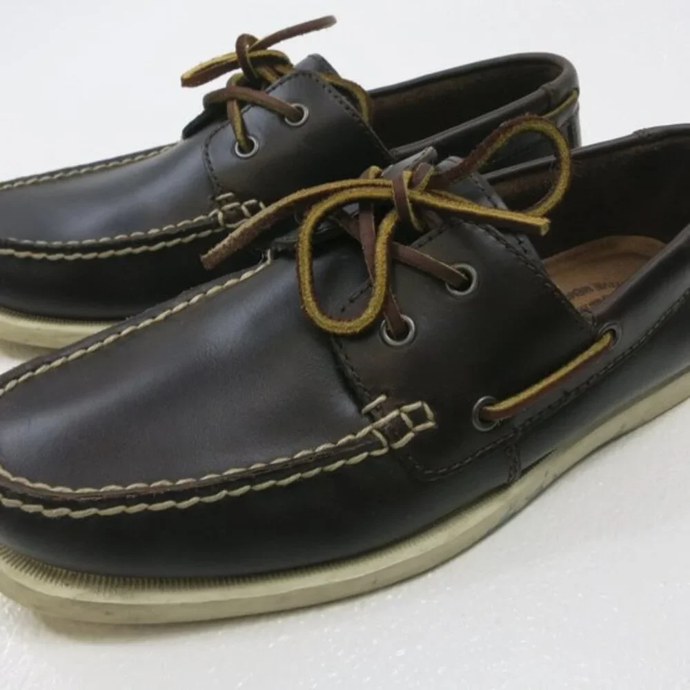 Eastland Seaport Leather Casual Dress Boat Deck Shoes Footwear Men's 9 M